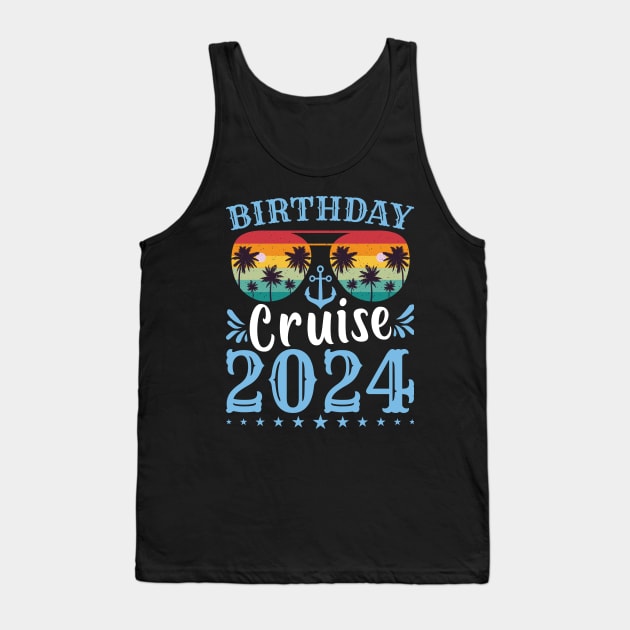 Birthday Cruise Squad Birthday Party Tee Cruise Squad 2024 Tank Top by Sowrav